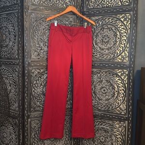 Express hot red classy pants. very well made. in great condit. size 0.